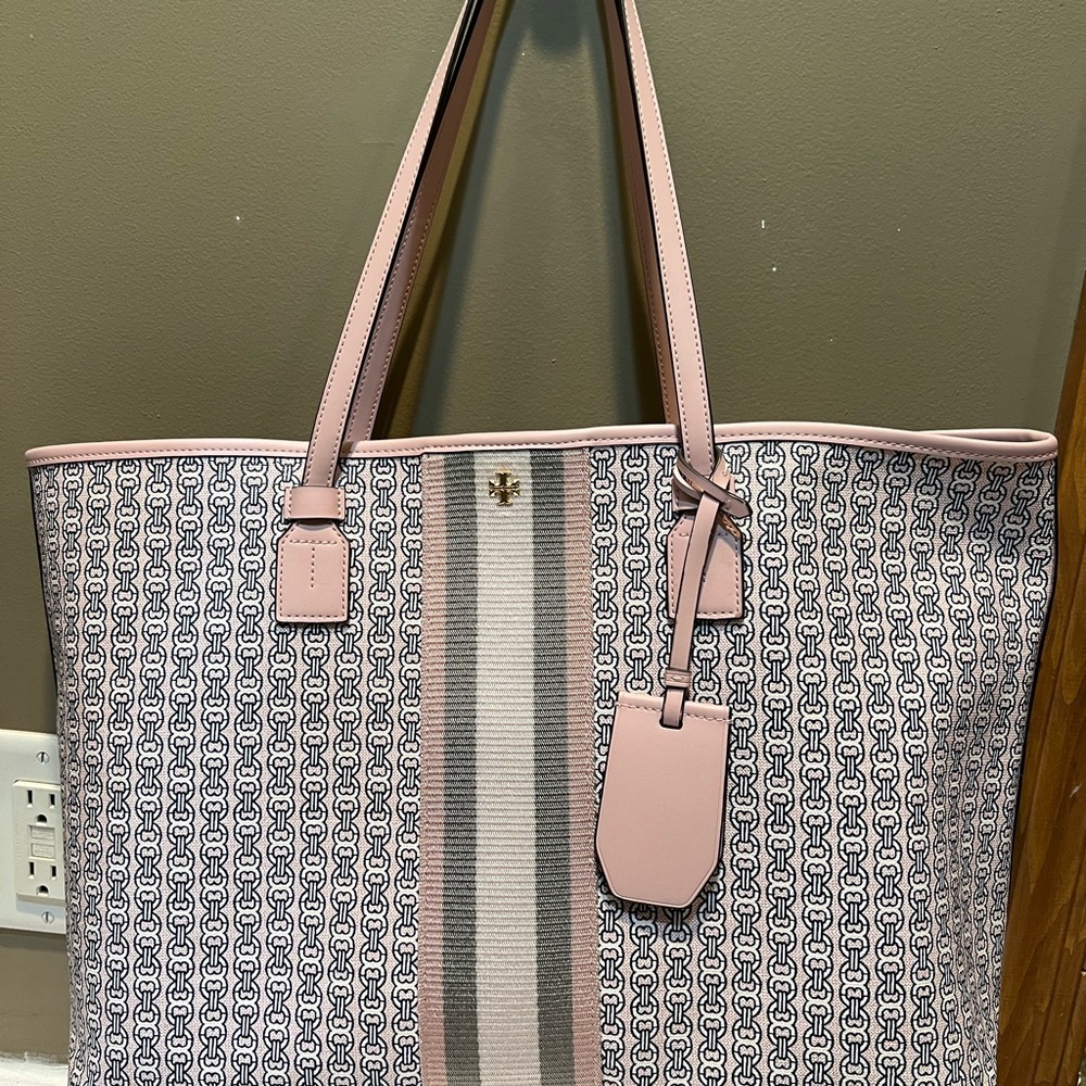 Gemini Link large Tory Burch tote